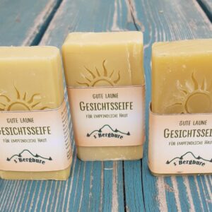 Gute-Laune-Gesichts- und Rasierseife