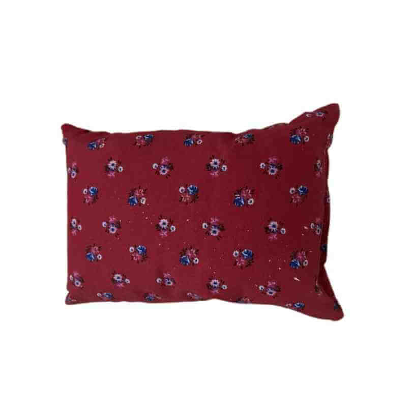 Zirbenholzkissen rot/blau – Bild 2